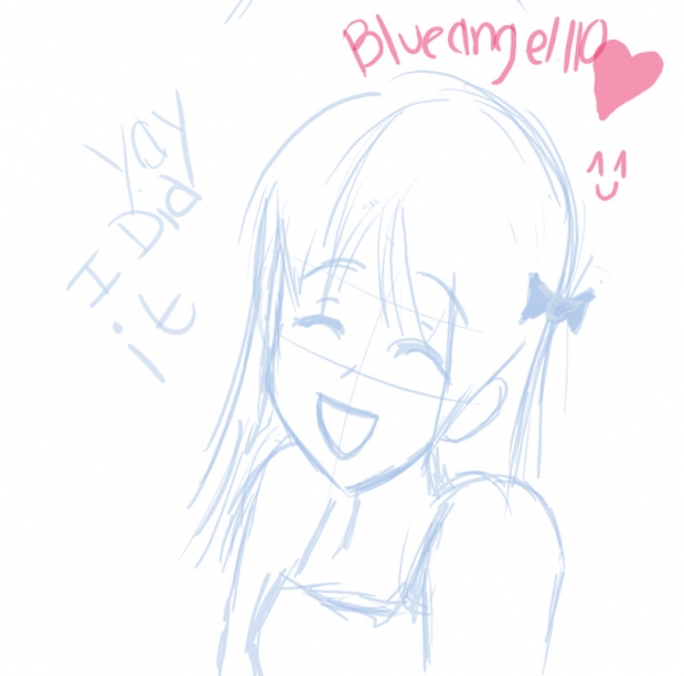 FIRST TABLET SKETCH!!