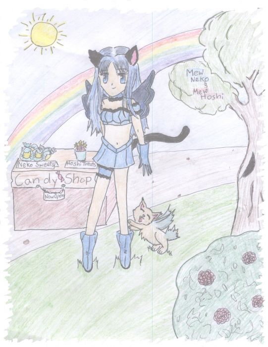 Mew Neko And Mew Hoshi