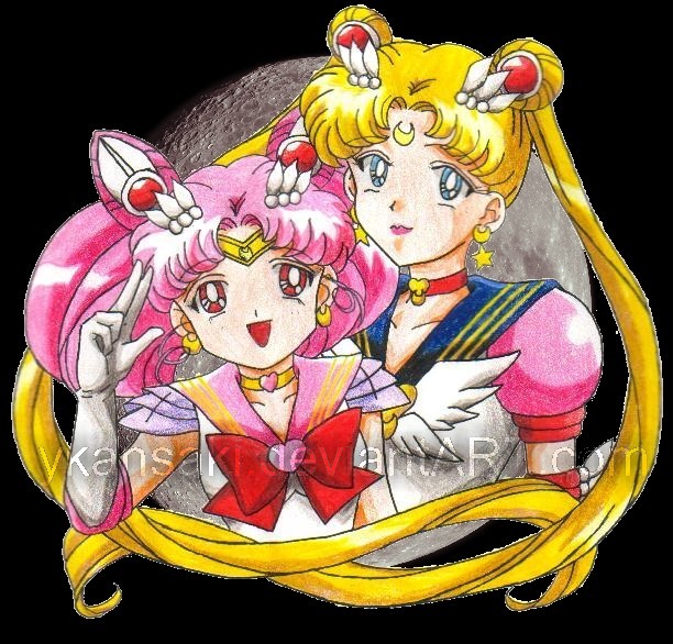 Sailor Moon & Chibi Moon
