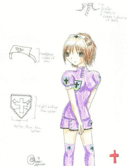 Manga Character 1- Kagami Ashita