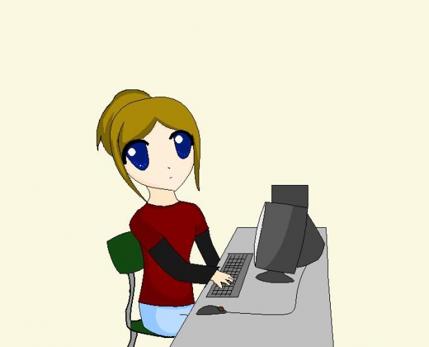 ^.^; random keybording drawing of DOOM!