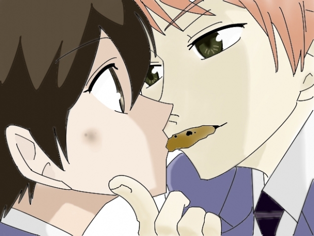 hikaruxHaruhi (colored)