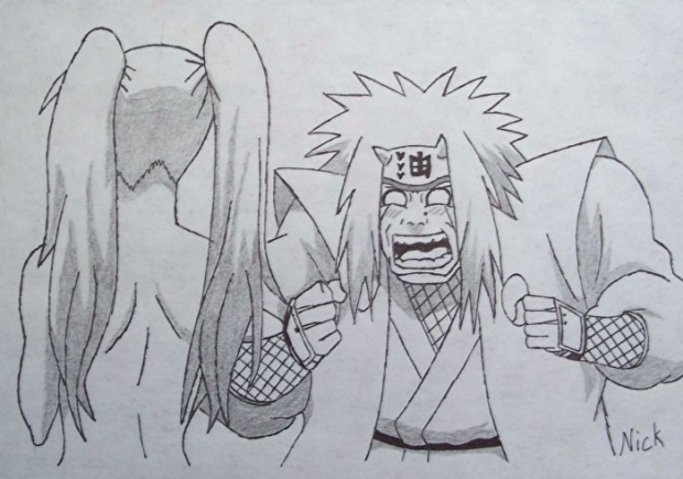 Jiraiya & Naruto