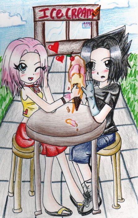 Summer Icecream Sasusaku