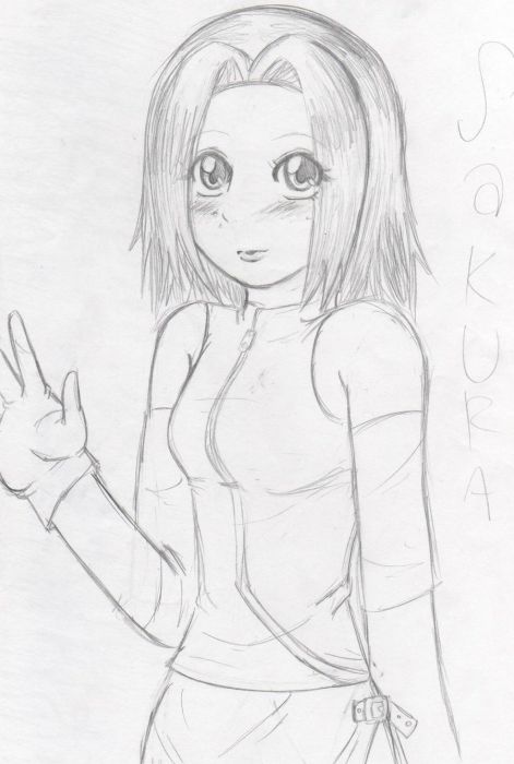 Shippuuden Sakura Sketch