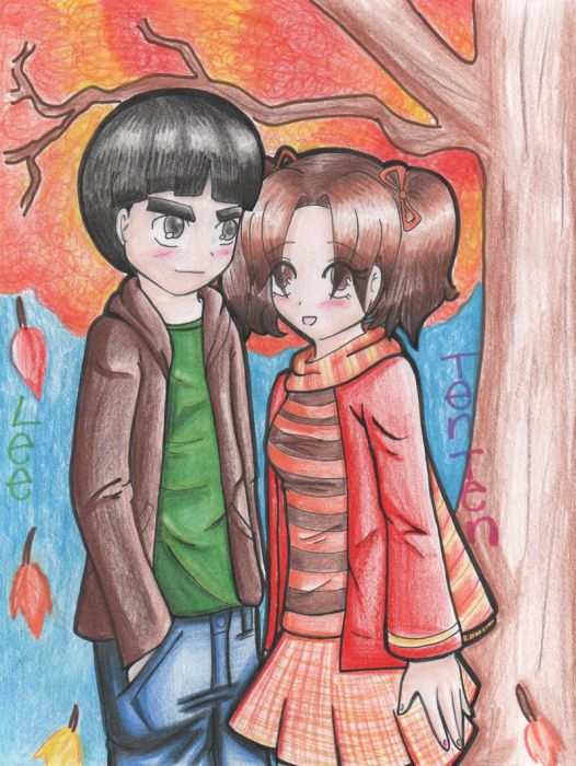 Fall Lee And Tenten