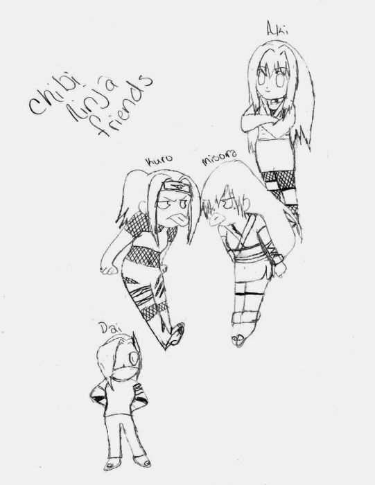 Chibi Ninja Friends!
