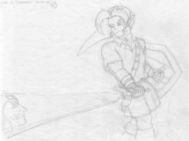 Link Vs Ganondorf