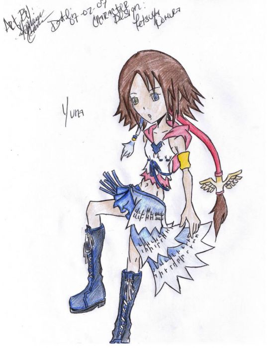 Yuna, Colored