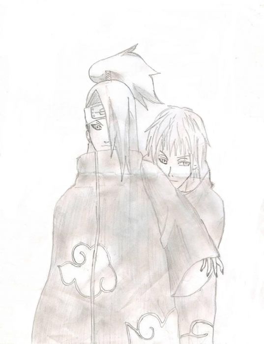 Akatsuki Deidara And Sasori