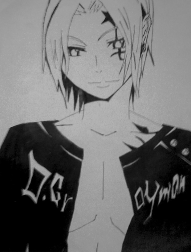 manga style D.Gray-Man
