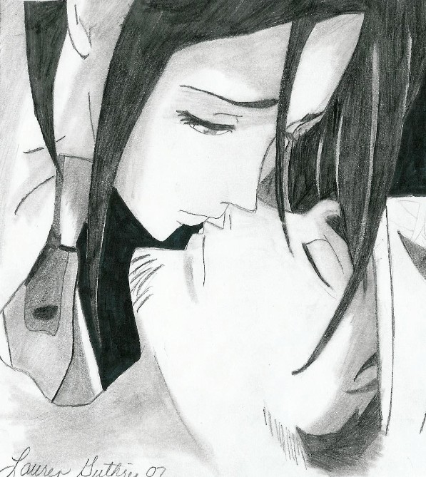 Talho And Holland Kiss