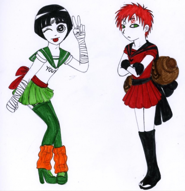 Sailor Lee and Gaara