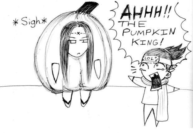 That's MR Pumpkin King to YOU