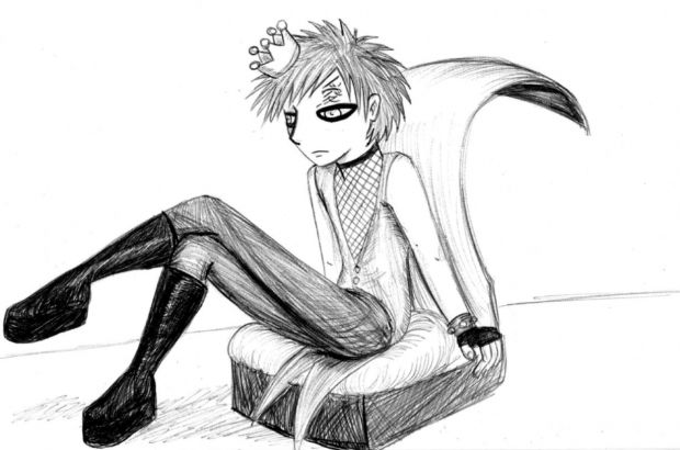 GAARA IS THE REAL KING... lol