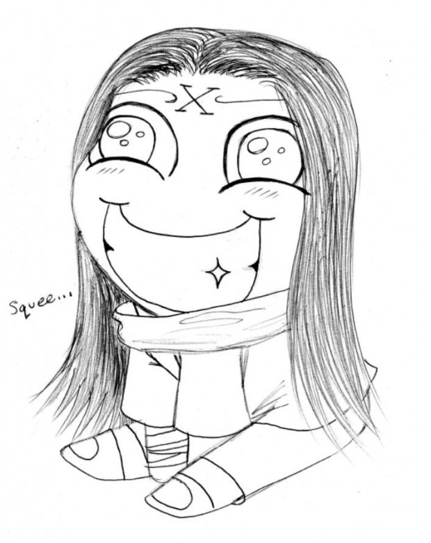 Neji is a happy boy