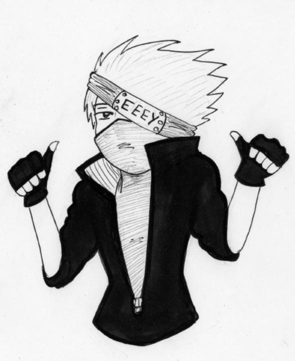 Kakashi as THE Fonz...