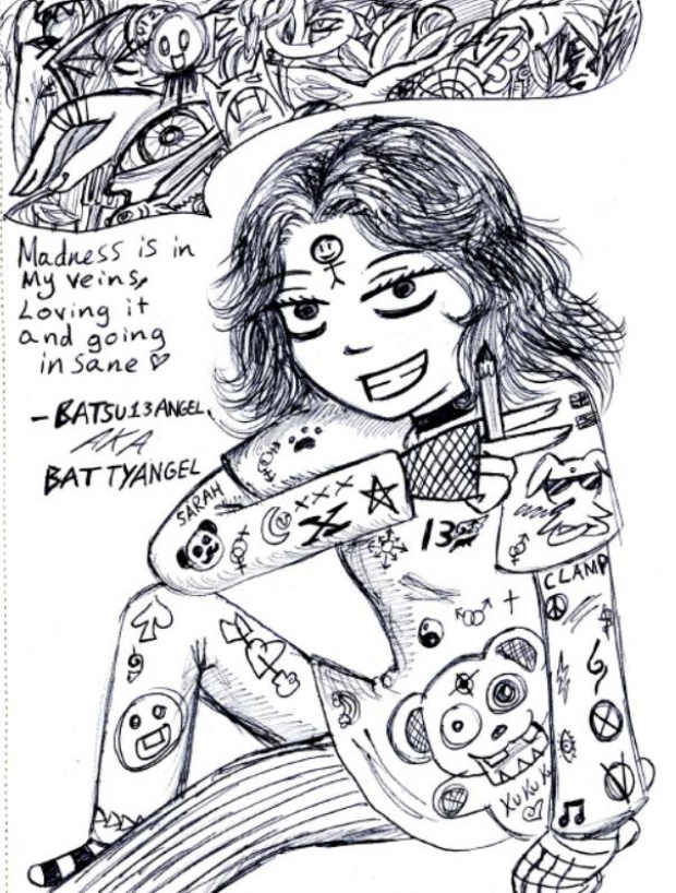 Self portrait - post hair cut...