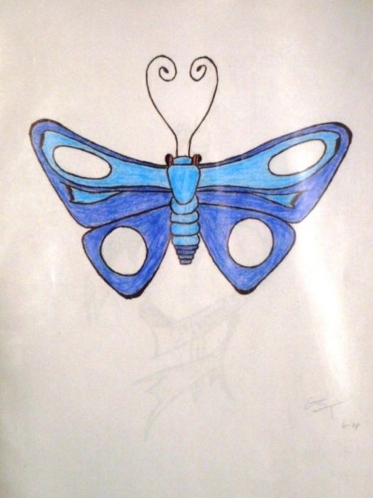 Butterfly (colored)