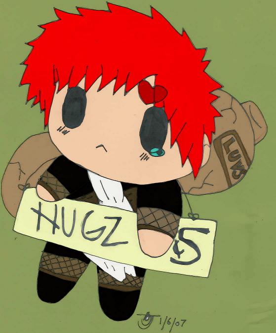 Gaara Hugz 5cents