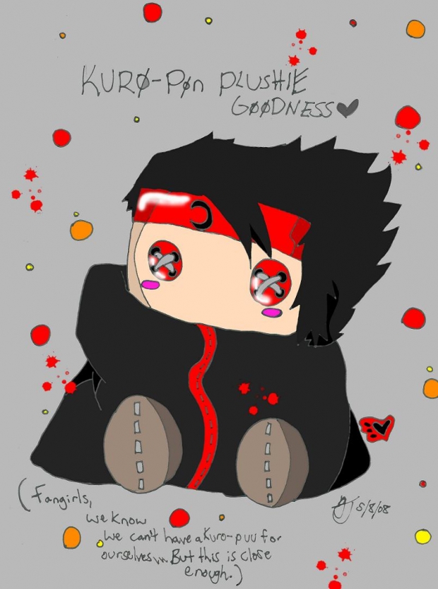 Kuro-Plushie Goodness