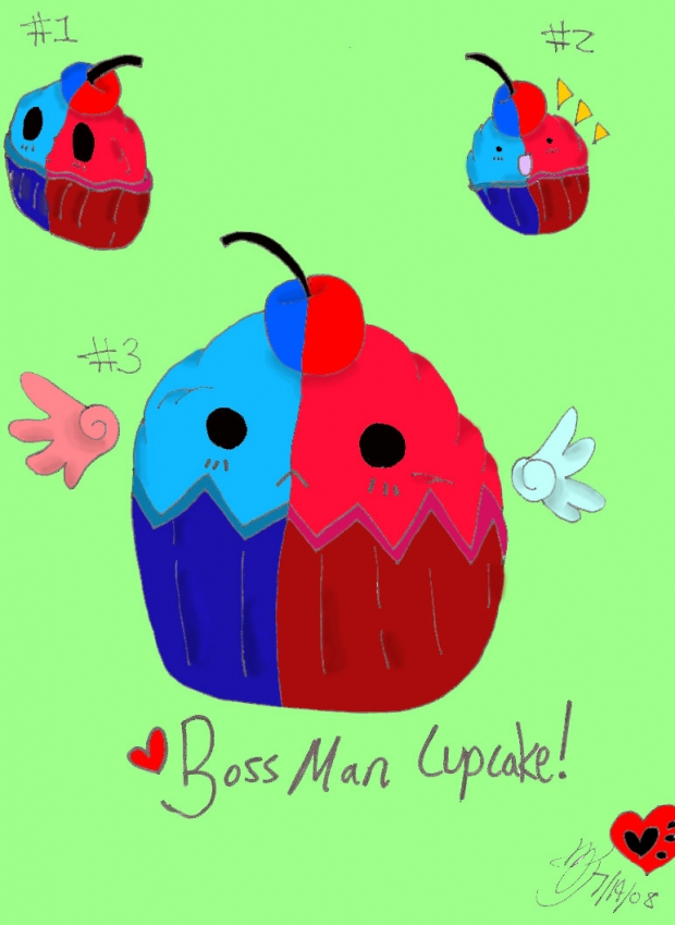 Bossman Cupcake