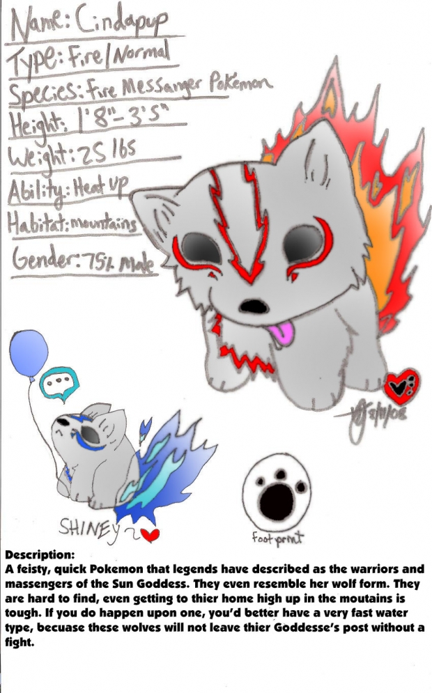 Cindapup (Pokemon 2 of 4)