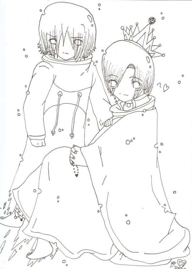 Royalty Lineart--COLOR ME PLZ?