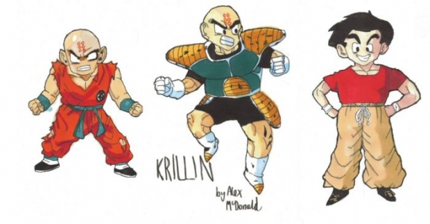 Krillin Then & Now