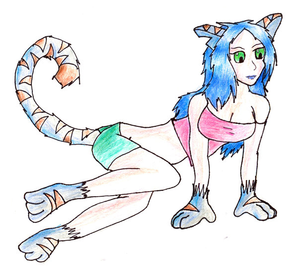 Catgirl Blue