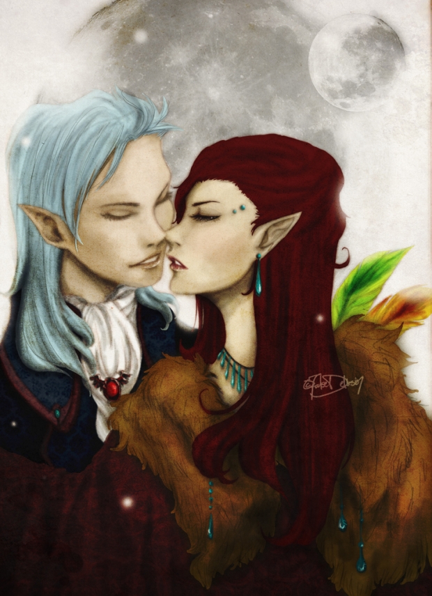 The Bloody Kiss of a Vampire