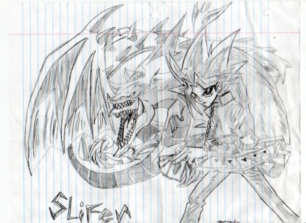 Yugi Somons Slifer