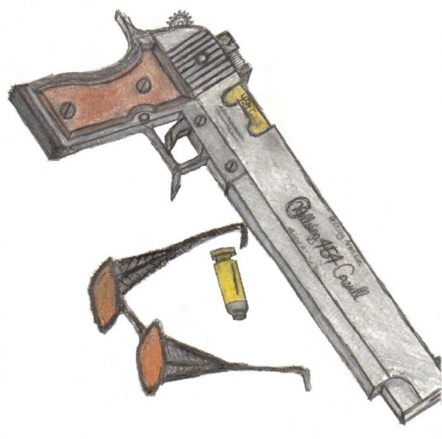 454 Casull (coloured)