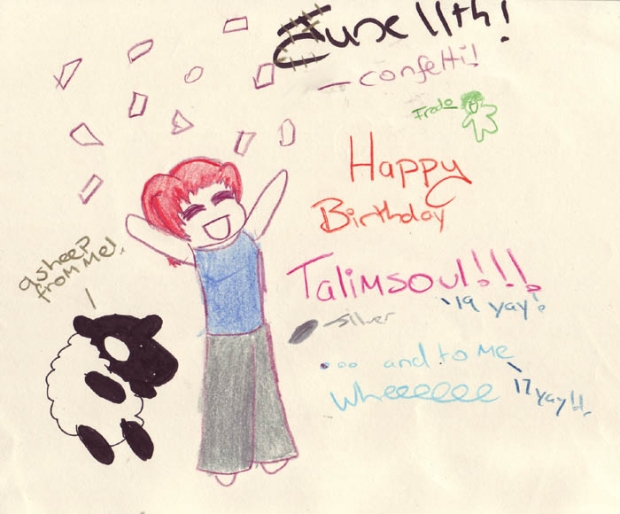 Happy Birthday Talimsoul!^^