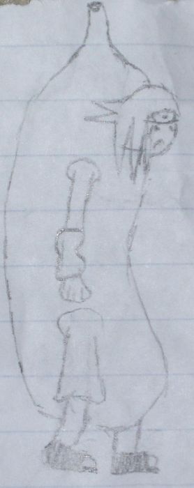 Emo Sasuke In Banana Suit