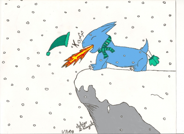 Colored Dragon...koff