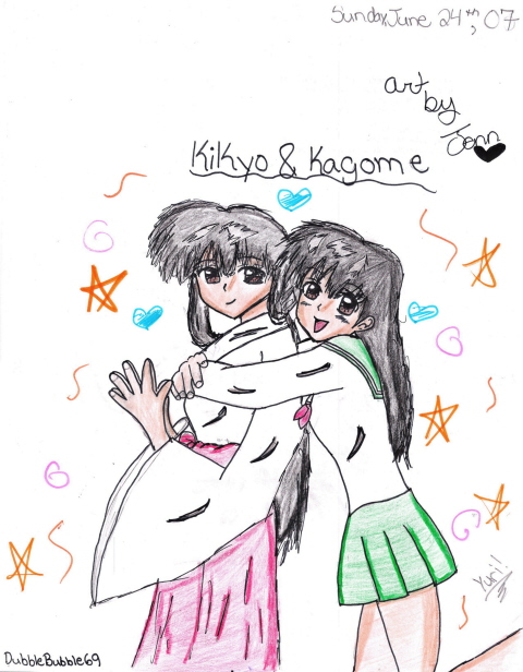 Kikyou And Kagome