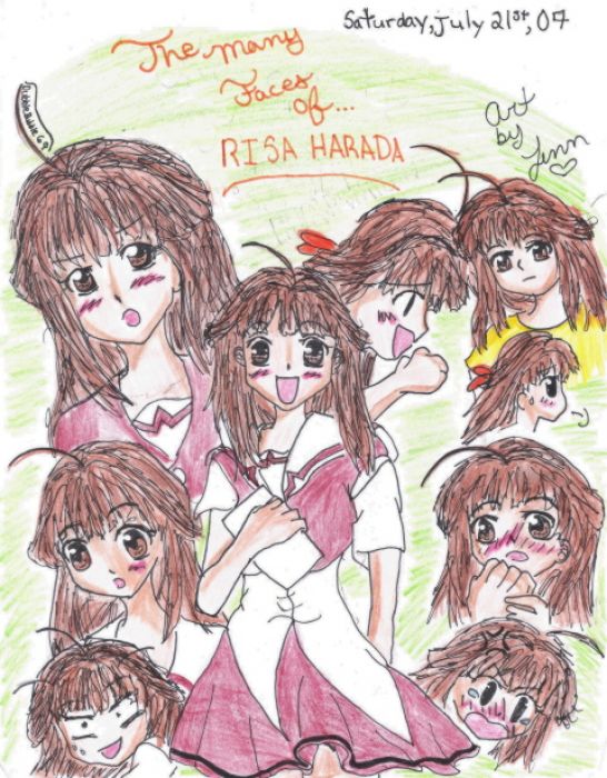 The Many Faces Of Risa Harada (xd)