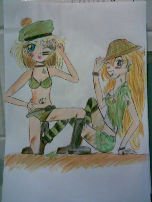 Bunny And Zippy At War