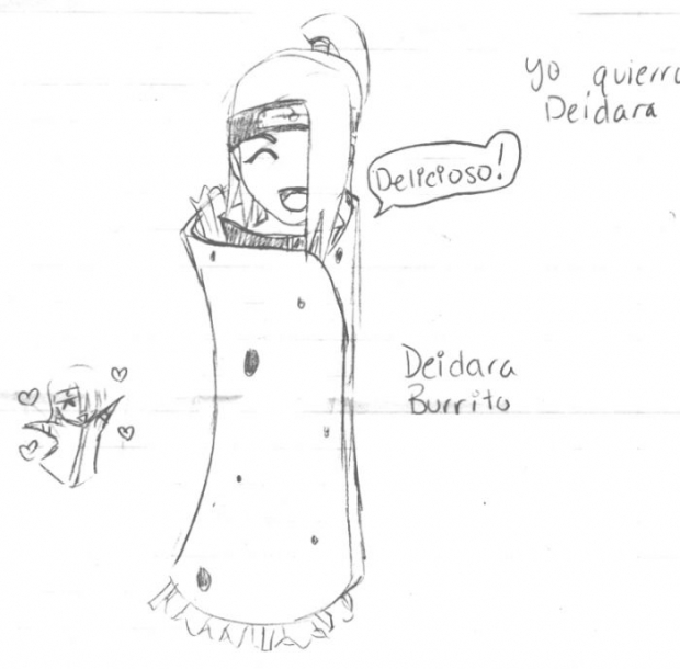 Deidara Burrito!!