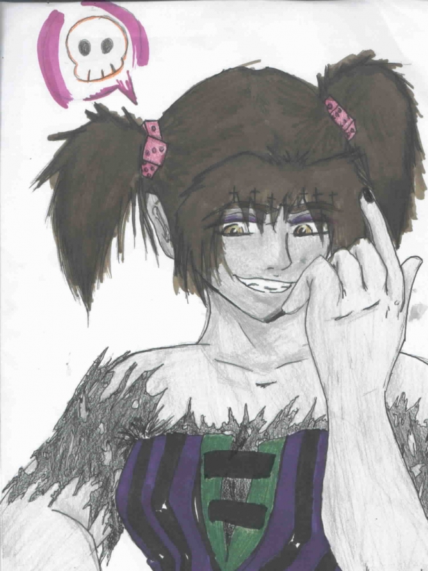 Loralyn as a Noah (colored)