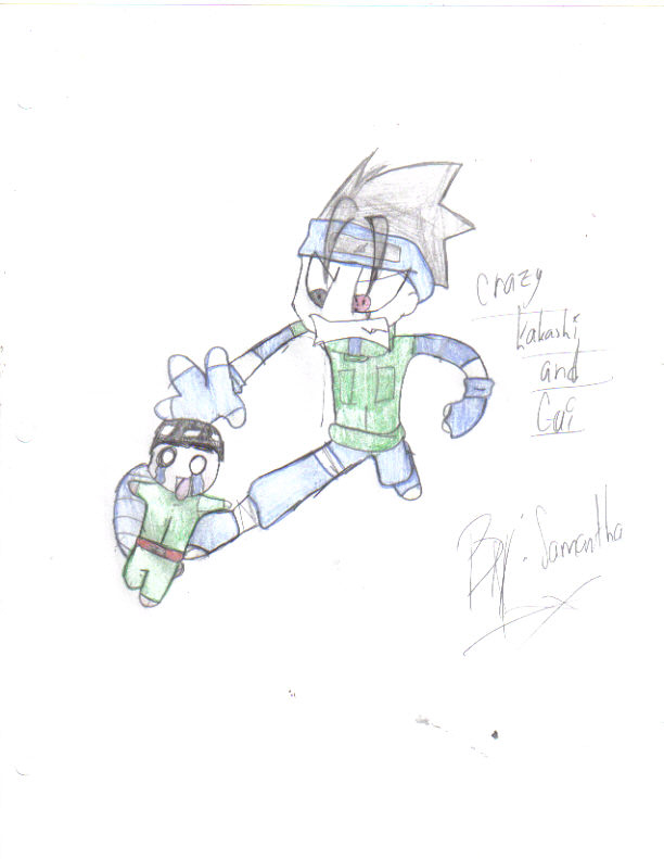 Crazy Kakashi And Gai