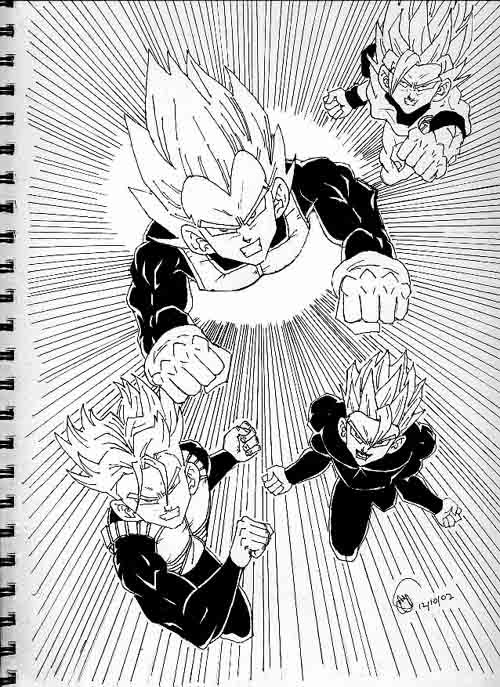 Super Saiyans Attack