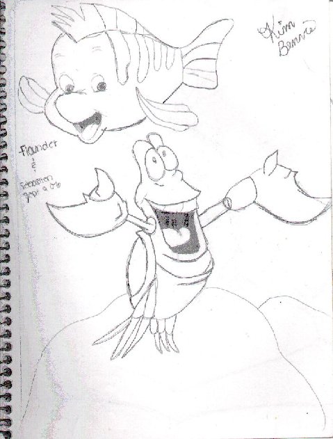 Flounder And Sabastien