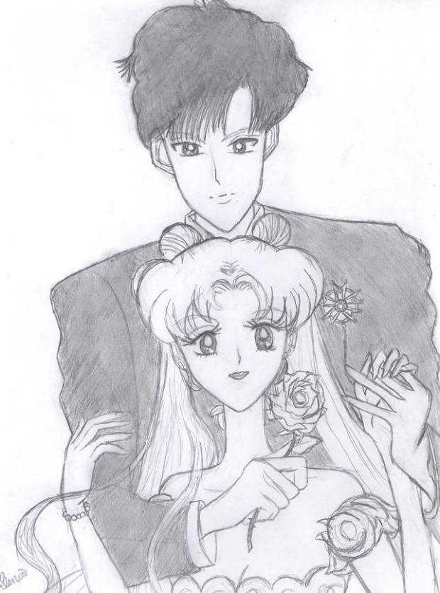 Princess Serena and Prince Darien