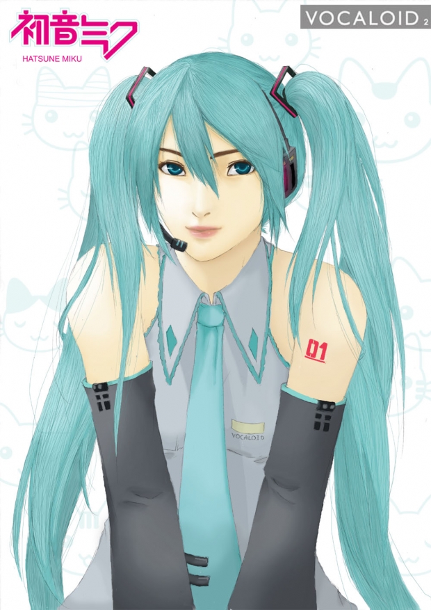 Hatsune Miku -colored-