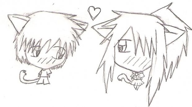 Chibi Neko and Niya