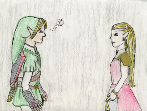 Link And Zelda