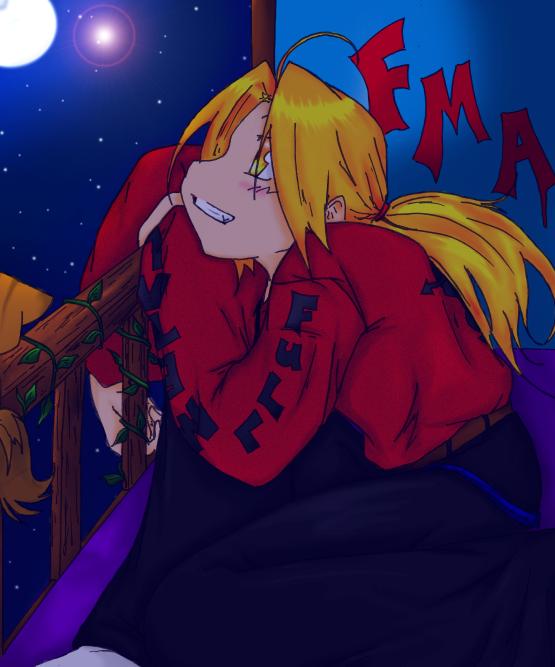 Edward Watching The Stars