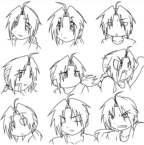 Edward Elric Linearts